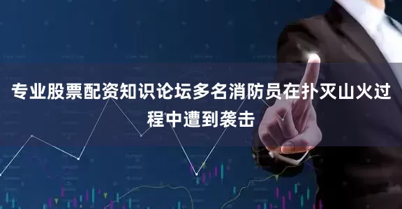 专业股票配资知识论坛多名消防员在扑灭山火过程中遭到袭击